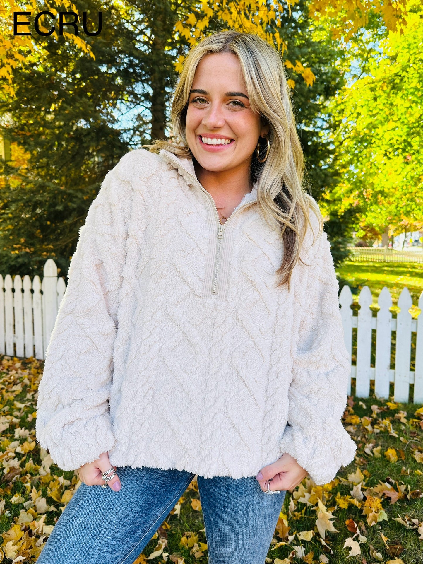 REG/CURVY Fuzzy Hug Plush Pullover- Multiple Colors!