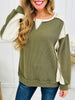 Café Cozy Sweatshirt In Olive