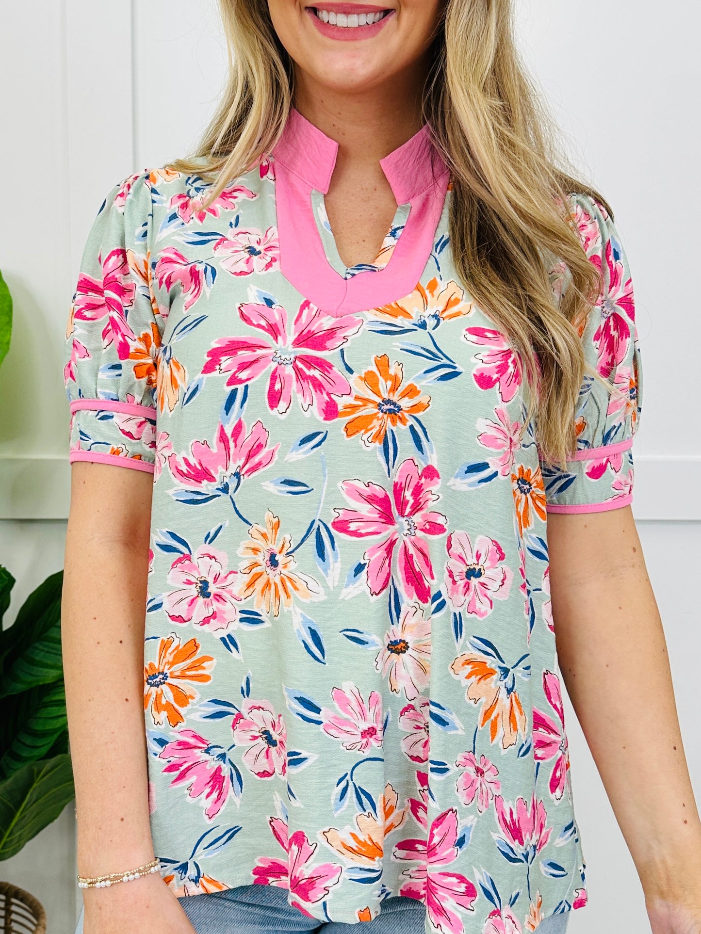 Fresh Cut Florals Top