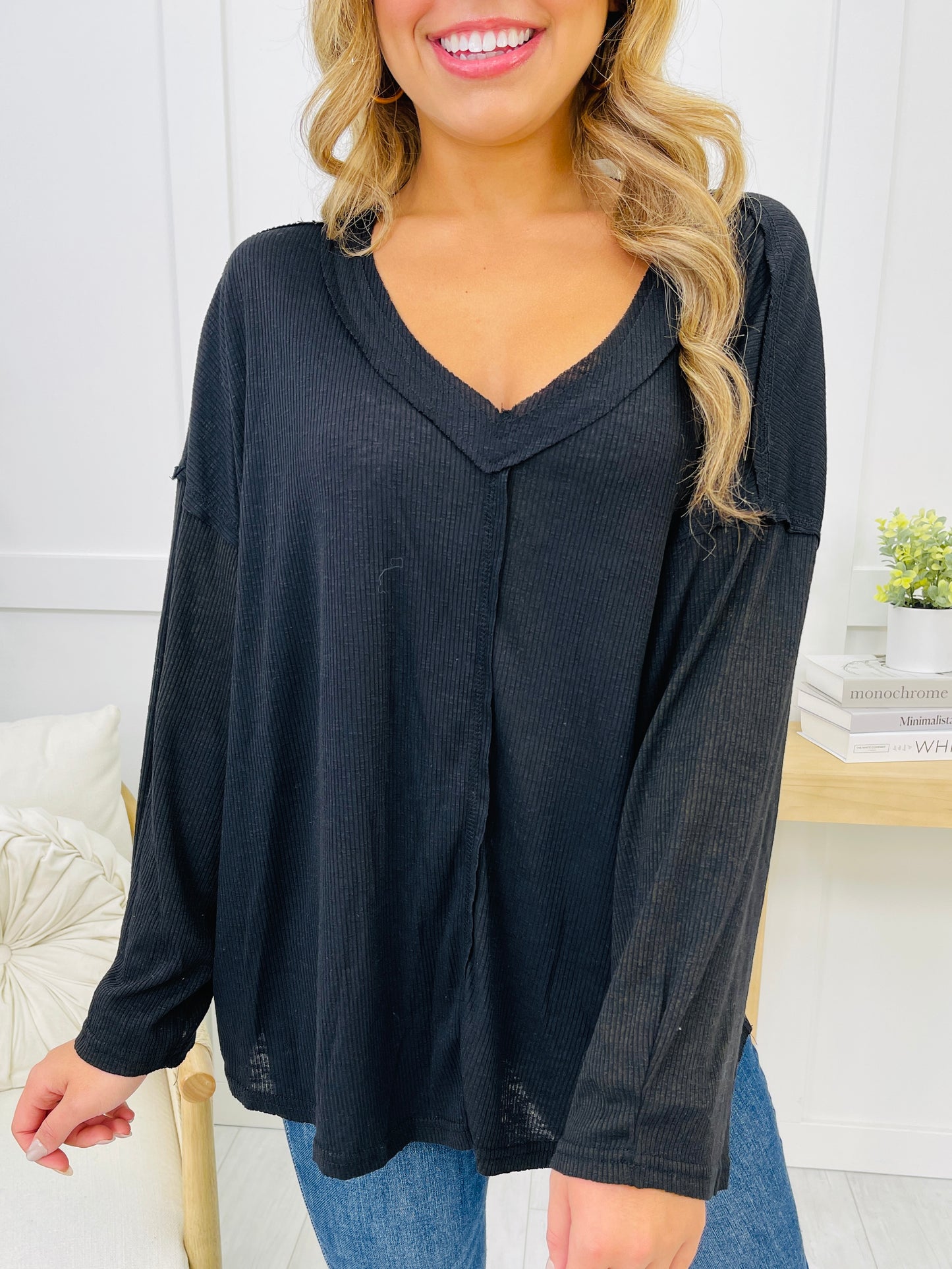 Ease Into Autumn Long Sleeve Top- Multiple Colors!