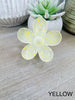 Paint Splatter Flower Hair Clip-Multiple Colors!