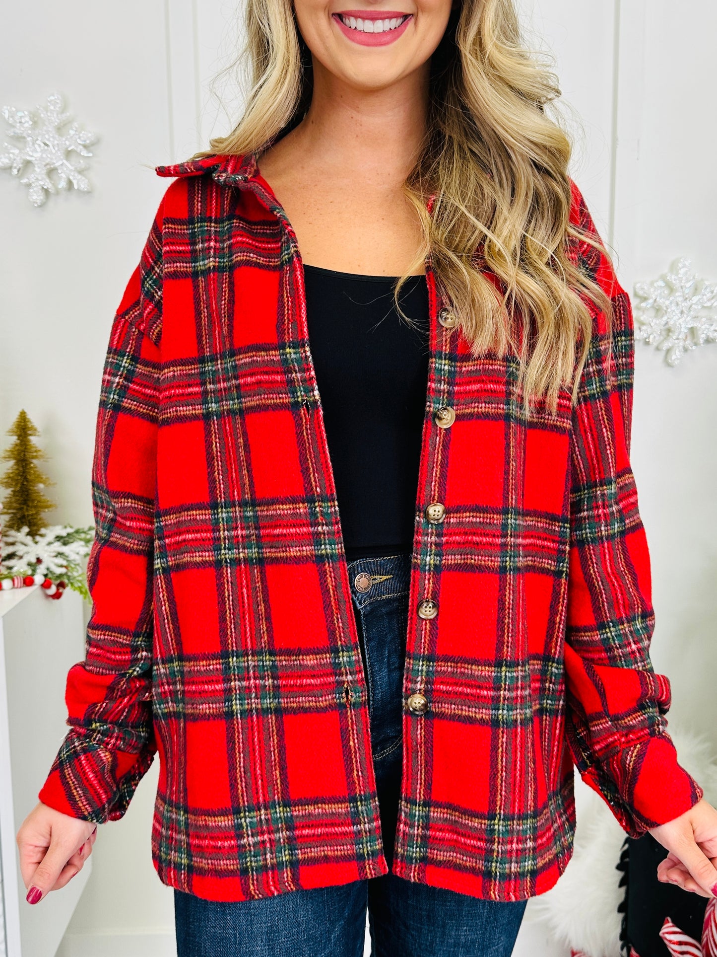 Sleigh The Season Flannel
