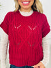 Lost In The Pattern Sweater- Multiple Colors!