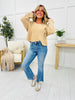 Mica Kick Back And Relax Kick Flare Cropped Jeans in Reg/Curvy