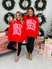 In My Holly Jolly Era Mock Neck Graphic Sweatshirt