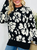 Feeling Floral Sweater in Multiple Colors!