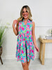 Stay Sunny Dress in Key West Print