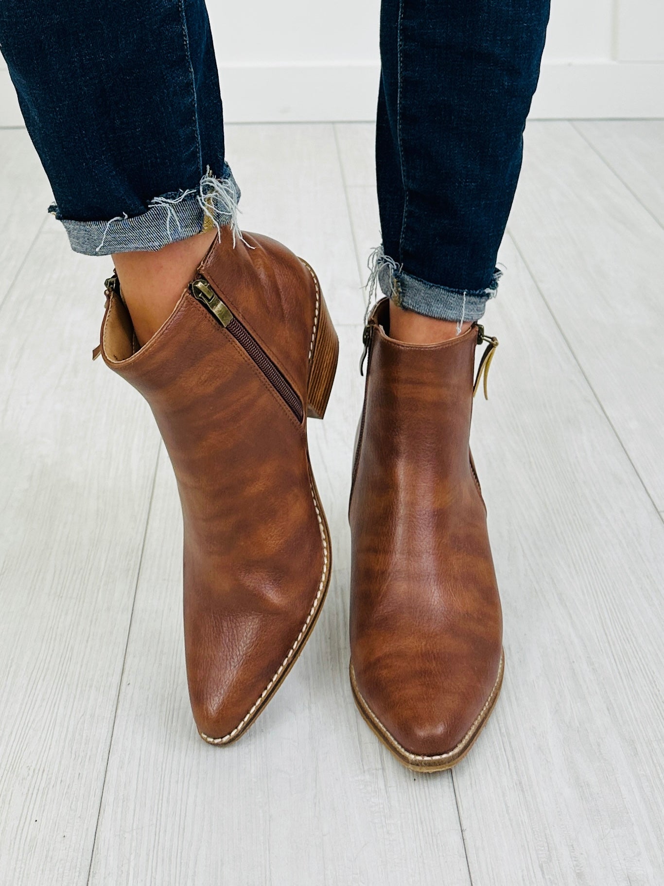 The Right On Time Boot In Cognac