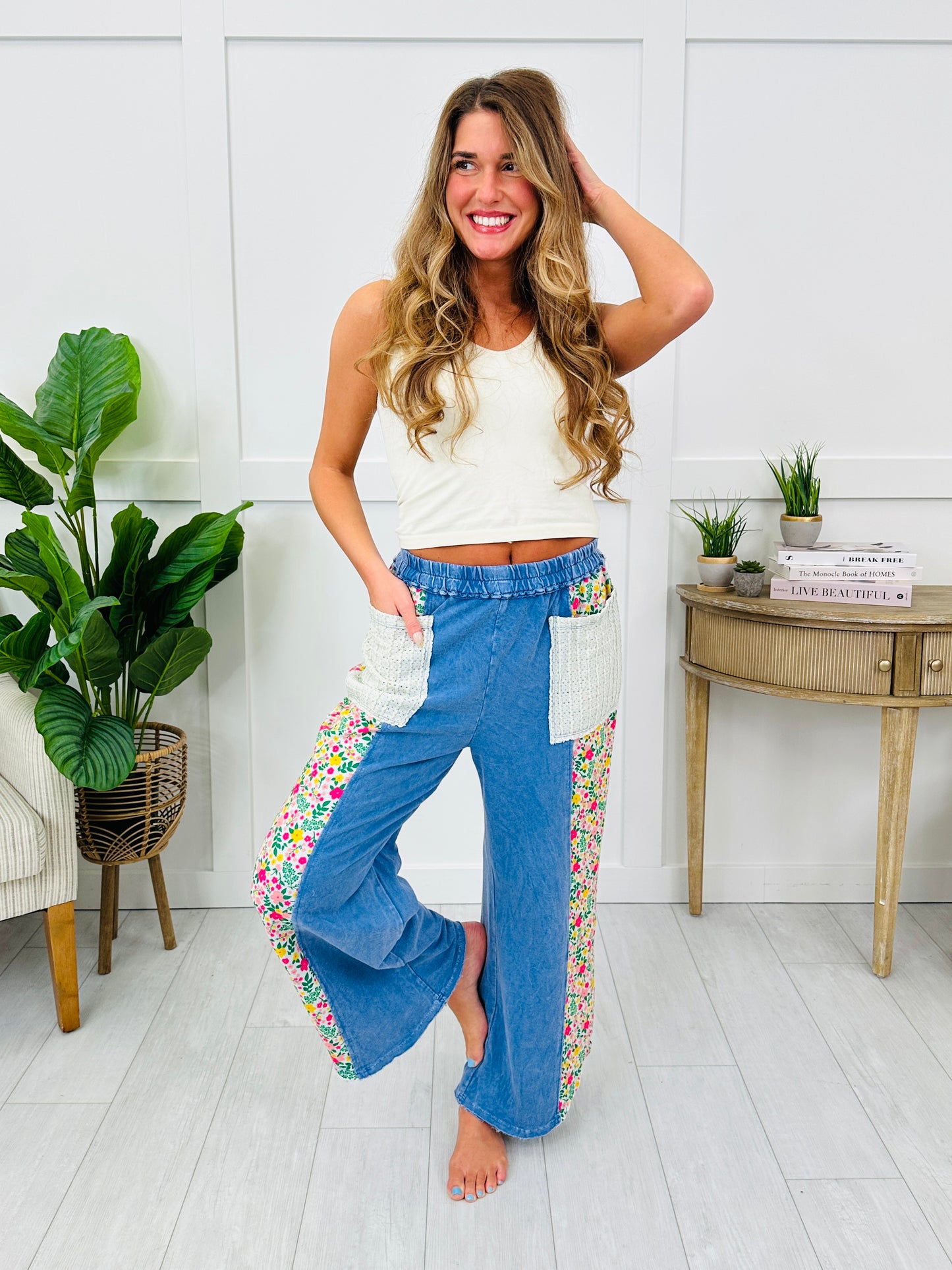 Floral Flow Bottoms in Multiple Colors