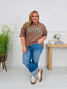 Leopard Print Mama Graphic Tee