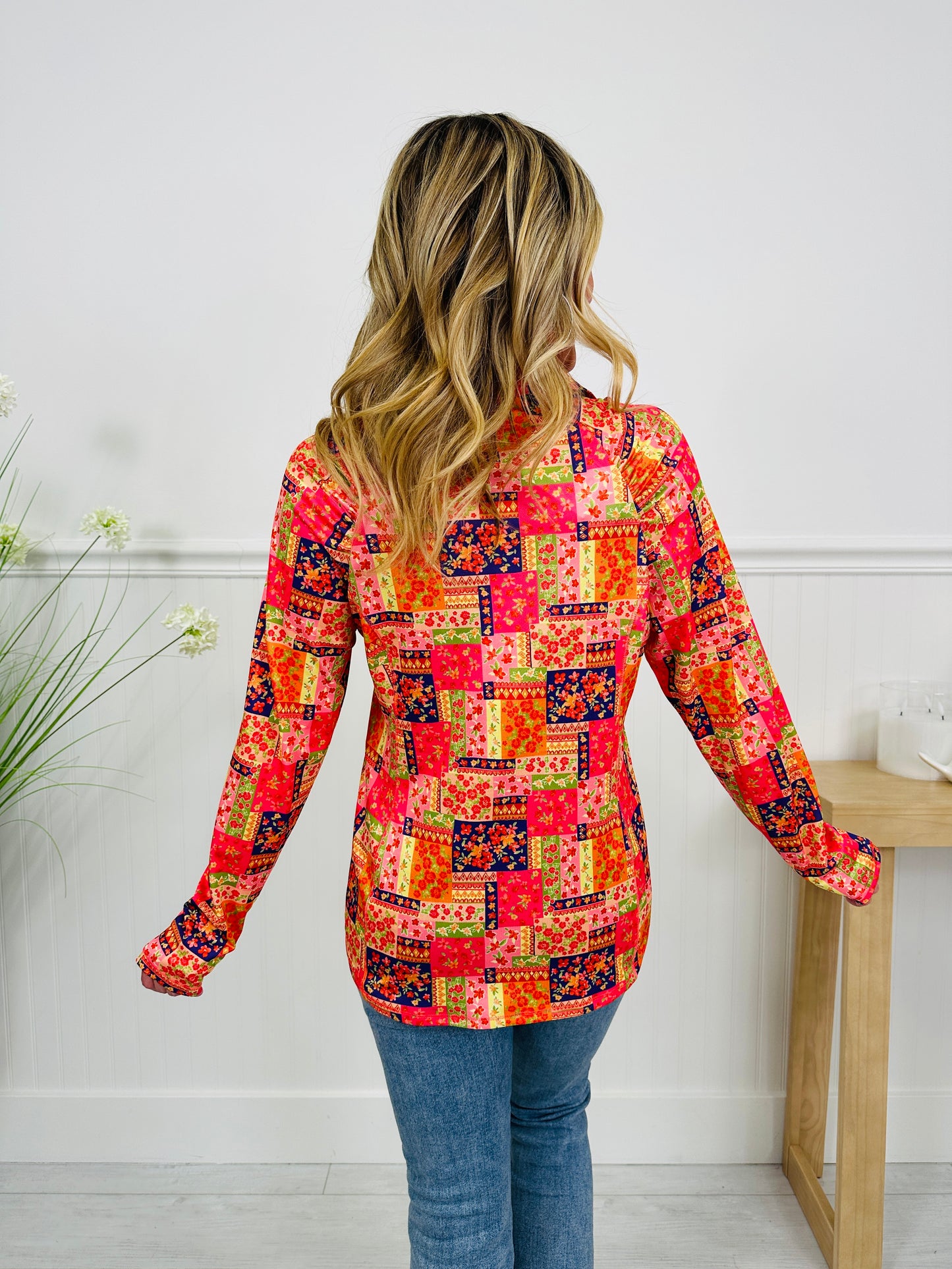 Where Spring Begins Top in Wilmington Print