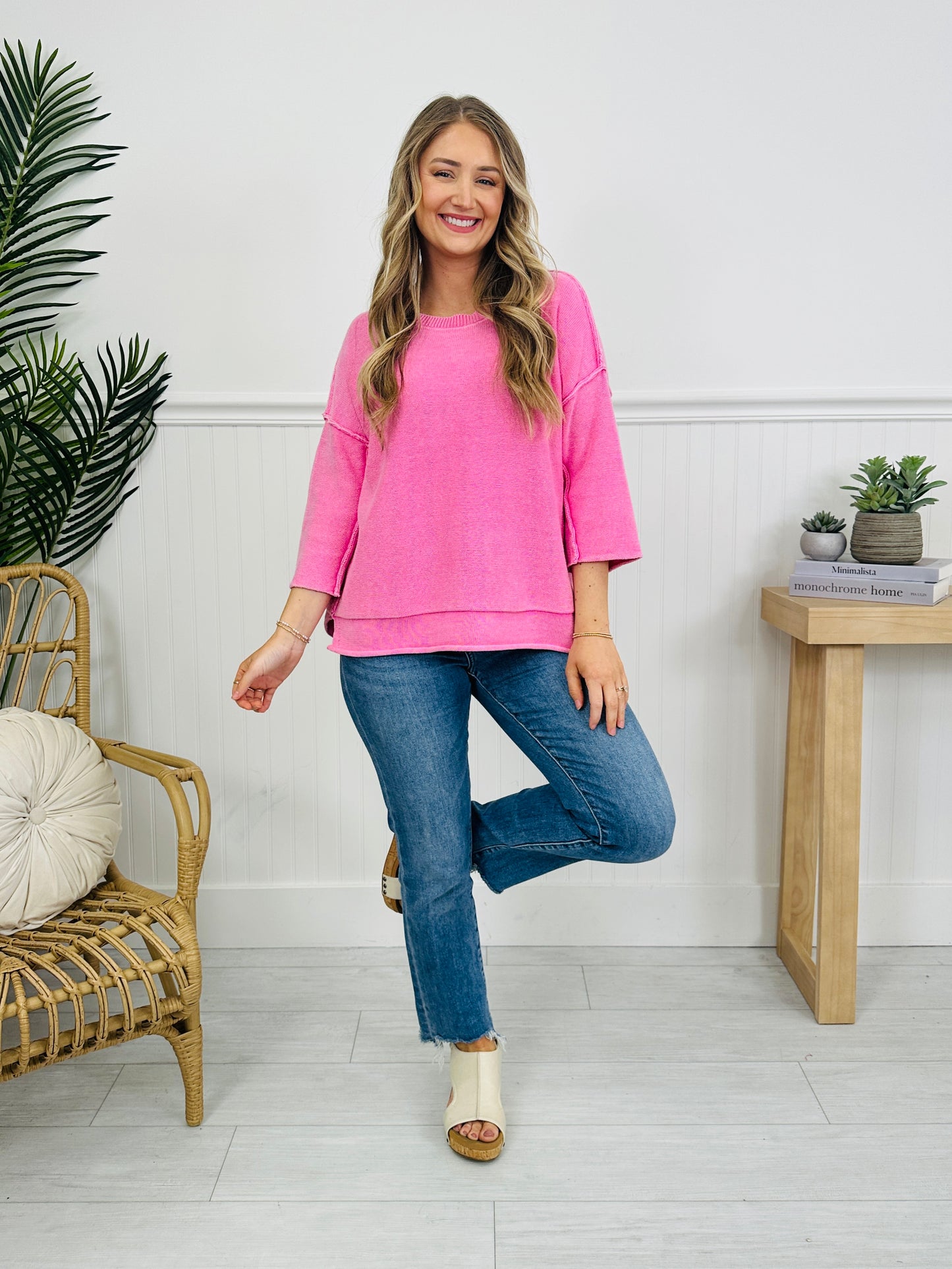 The Unrushed Moment Sweater In Multiple Colors