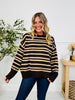Soft Seasons Sweater In Dark Brown