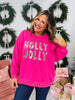 Holly, Jolly, and Sparkle Pullover