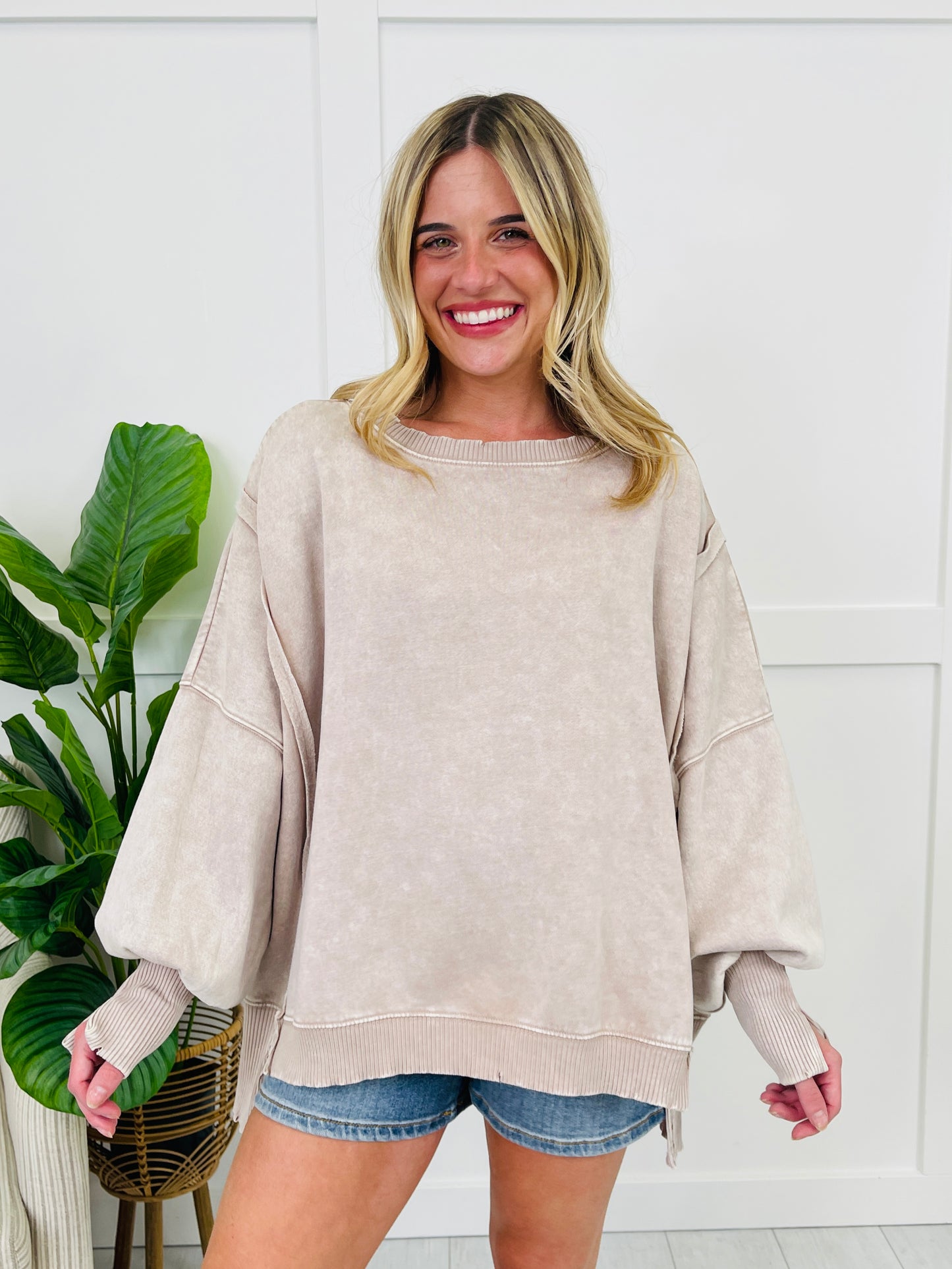 Hold Me Gently Top In Multiple Colors