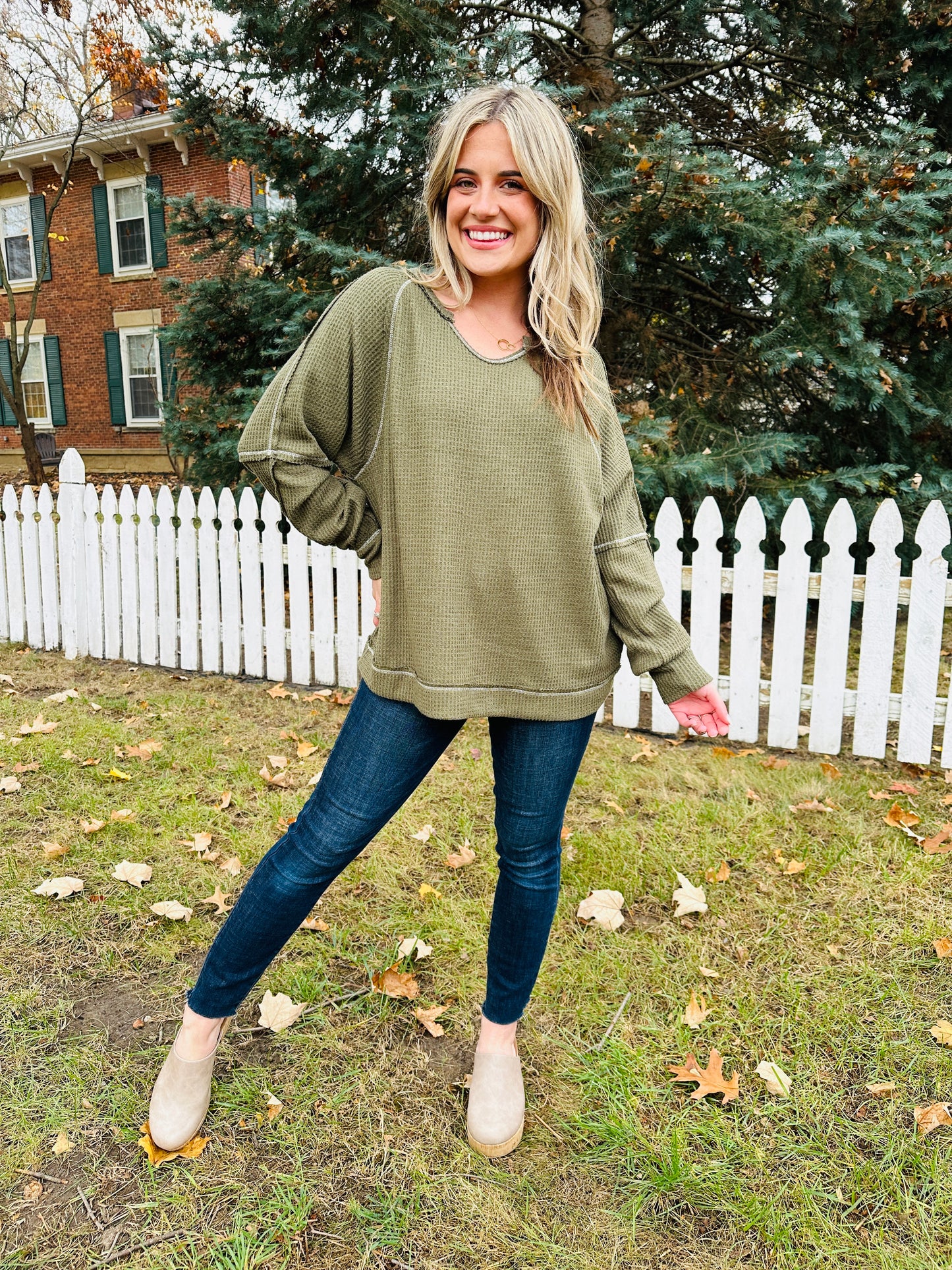 REG/CURVY Falling for Comfort Pullover- Multiple Colors!