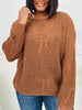 Ribbon Theory Sweater in Brown