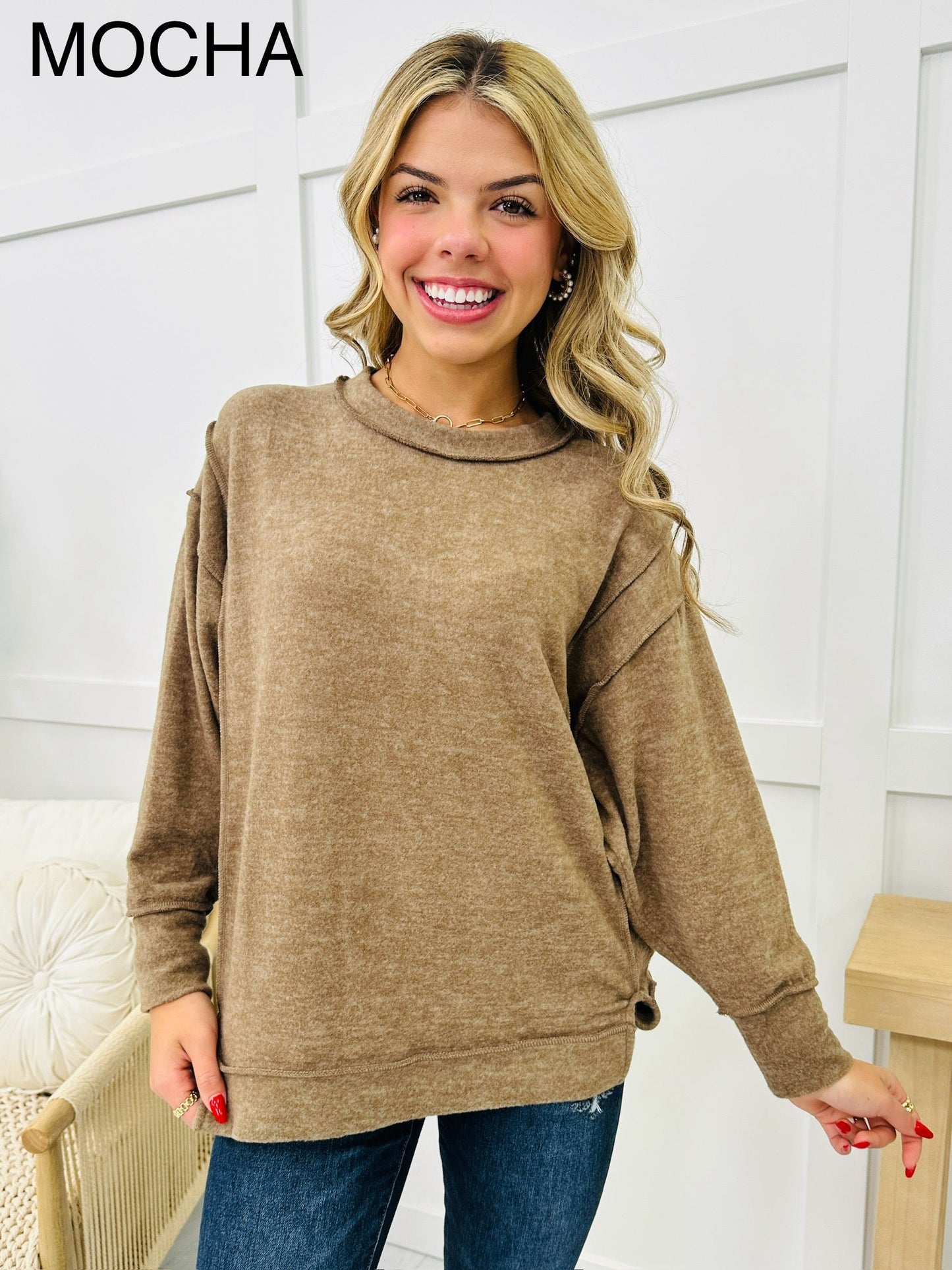 DOORBUSTER! REG/CURVY Irresistibly Sweet Sweater- Multiple Colors!