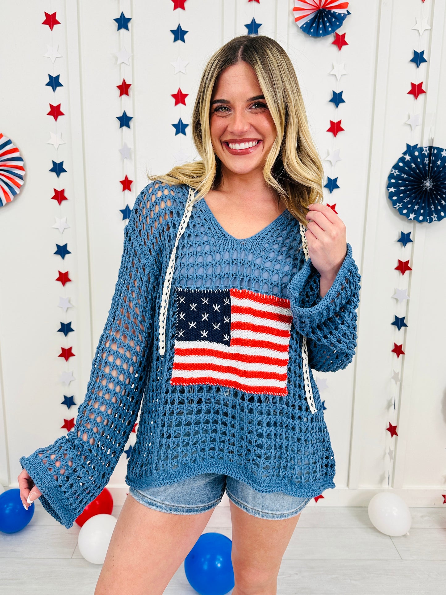 Star Spangled Sweetheart Top In Multiple Colors