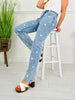 Dreaming of Daisies Tummy Control Straight Jeans
