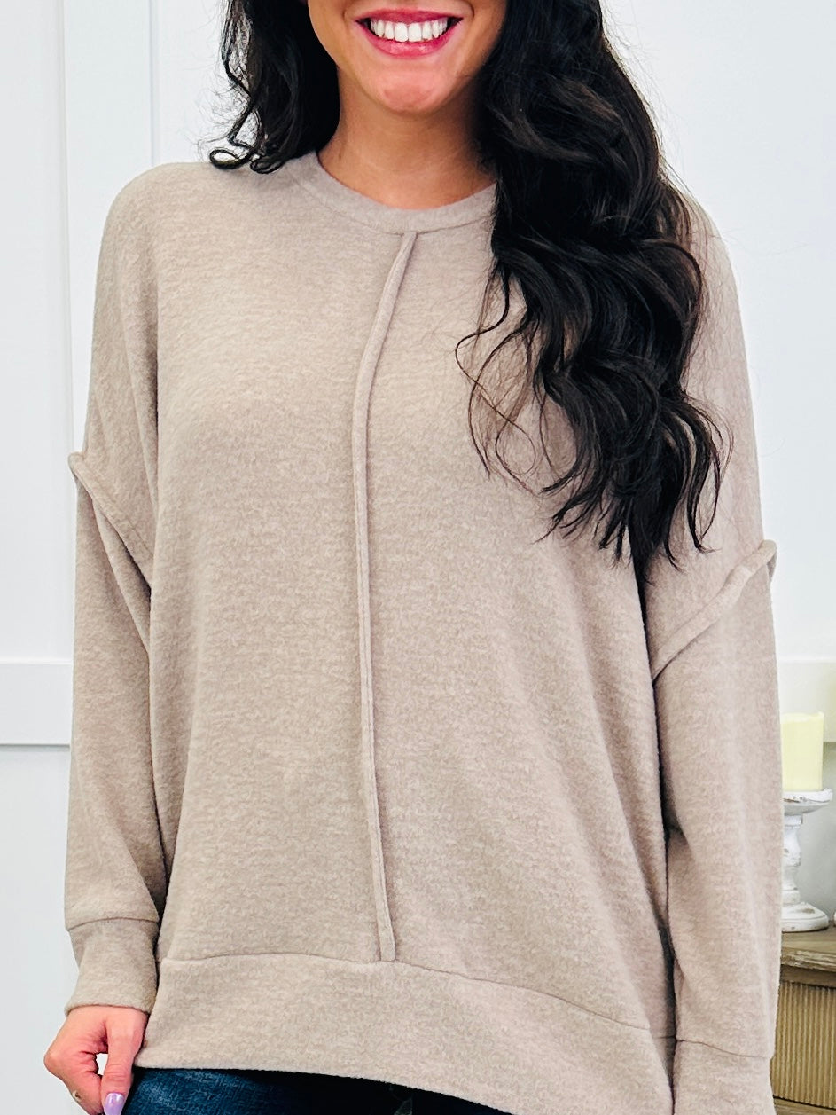 Chasing Cozy Top In Multiple Colors