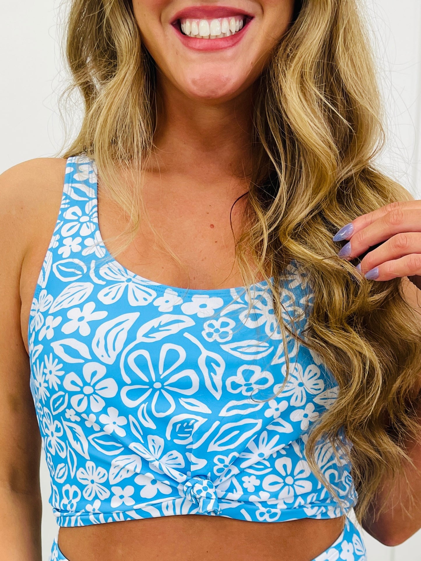 The Kamri Swim Top in Traveler