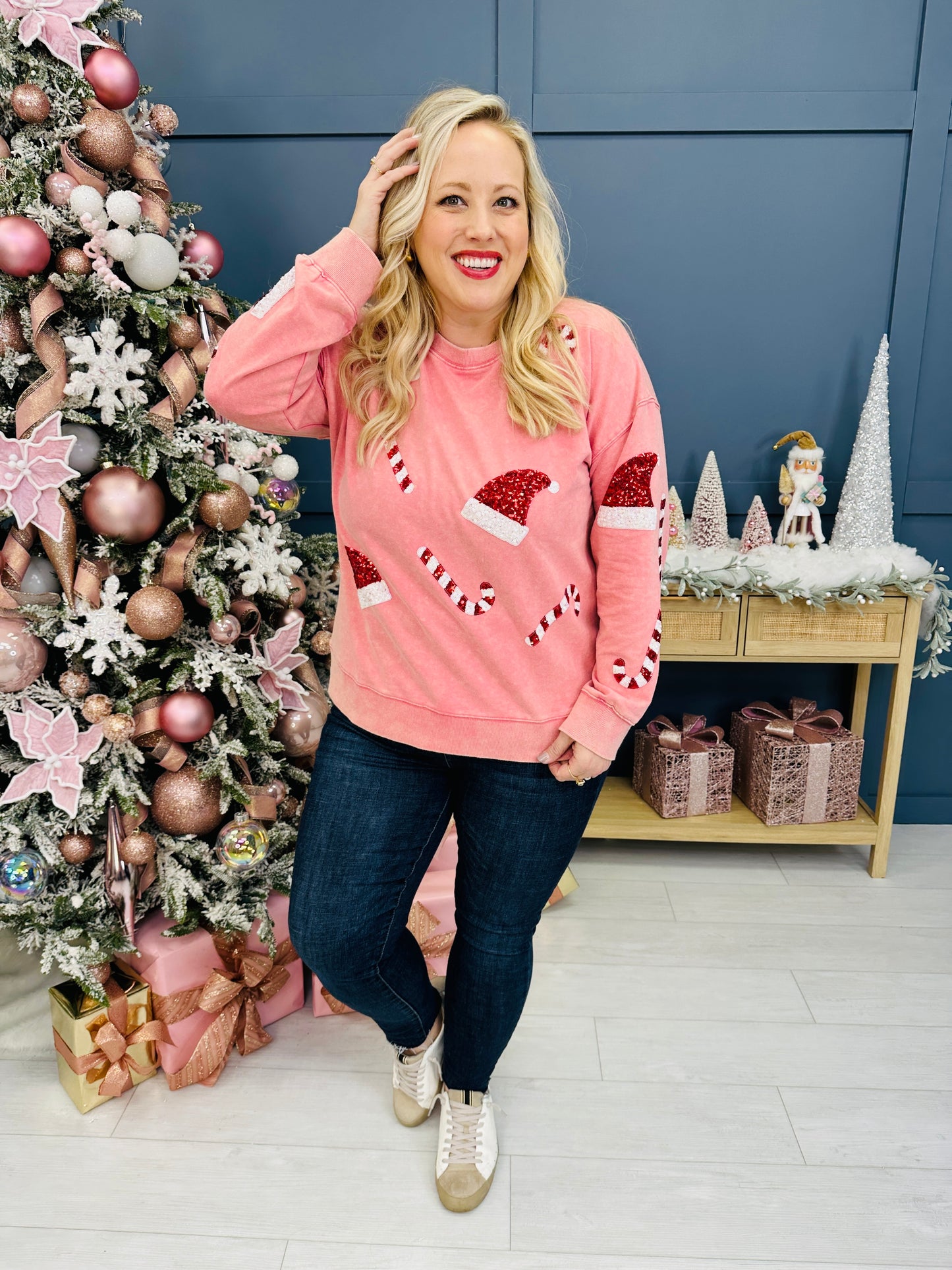 REG/CURVY Santa's Sugar Rush Pullover