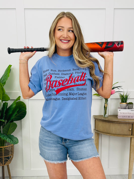 All Things Baseball Graphic Tee