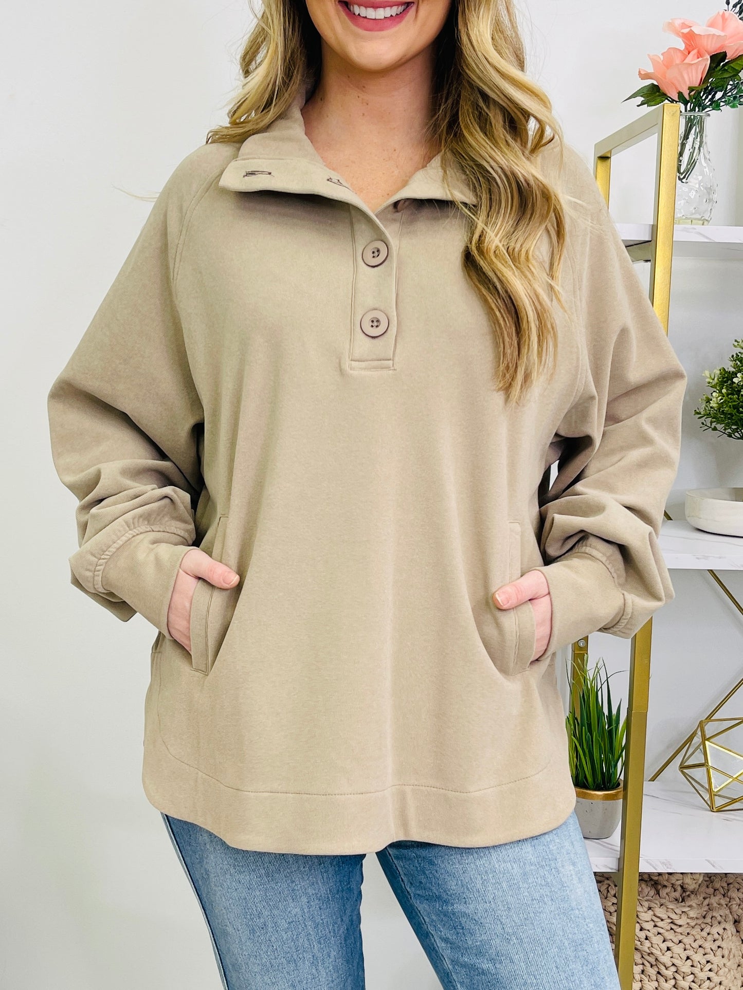 Stillness in the Seams Top In Multiple Colors