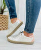 The Star Of Your Heart Sneakers In Pearl