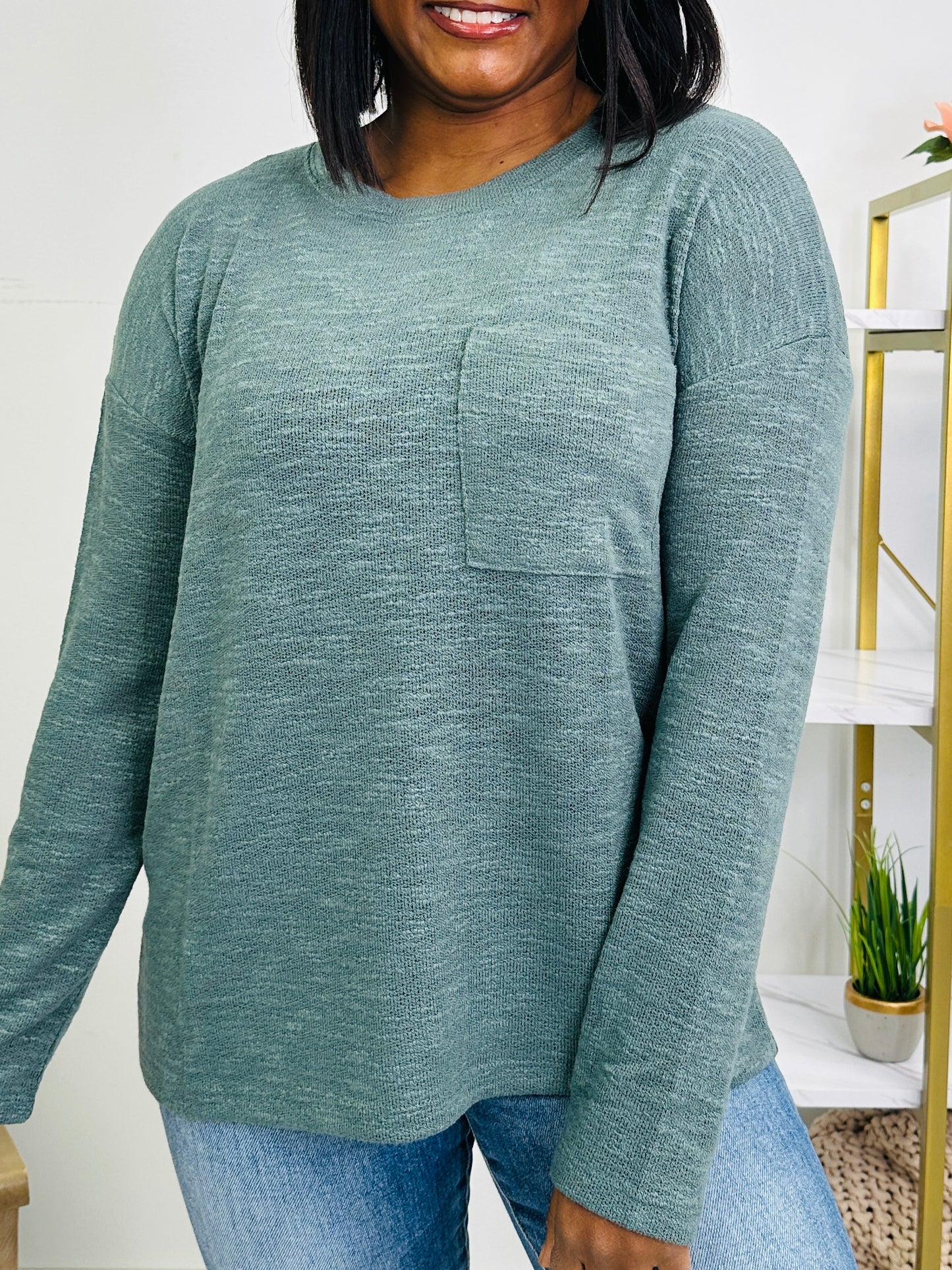 A Quiet Kind of Cozy Top In Multiple Colors