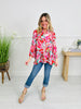 Let The Sunshine In Top In Siesta Key Print