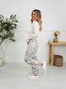 Keep It Camo Tummy Control Barrel Jeans