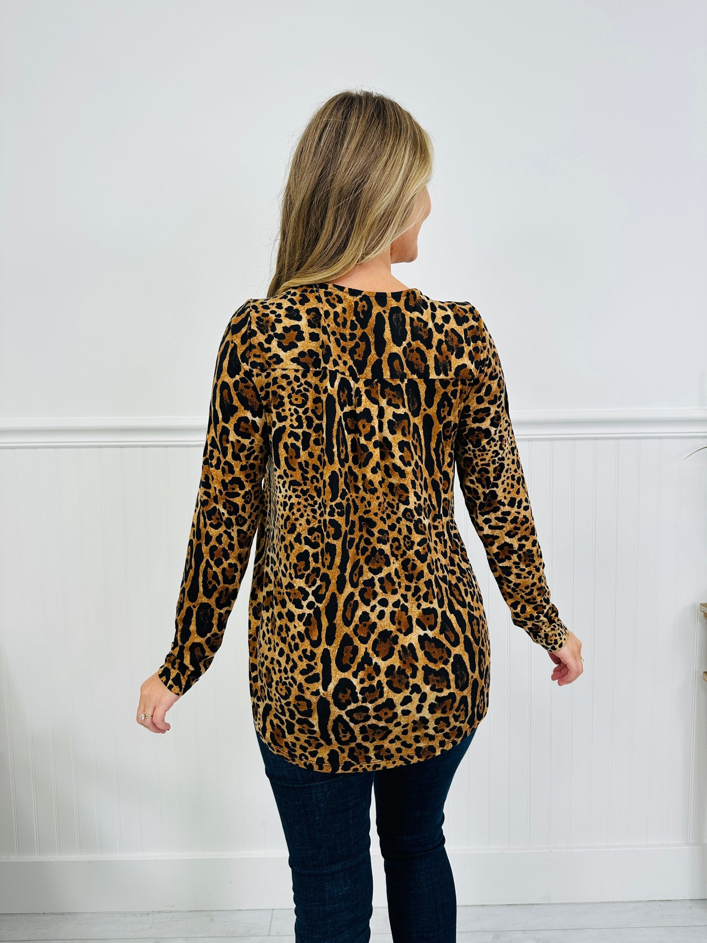 Run Wild Wrapped Top