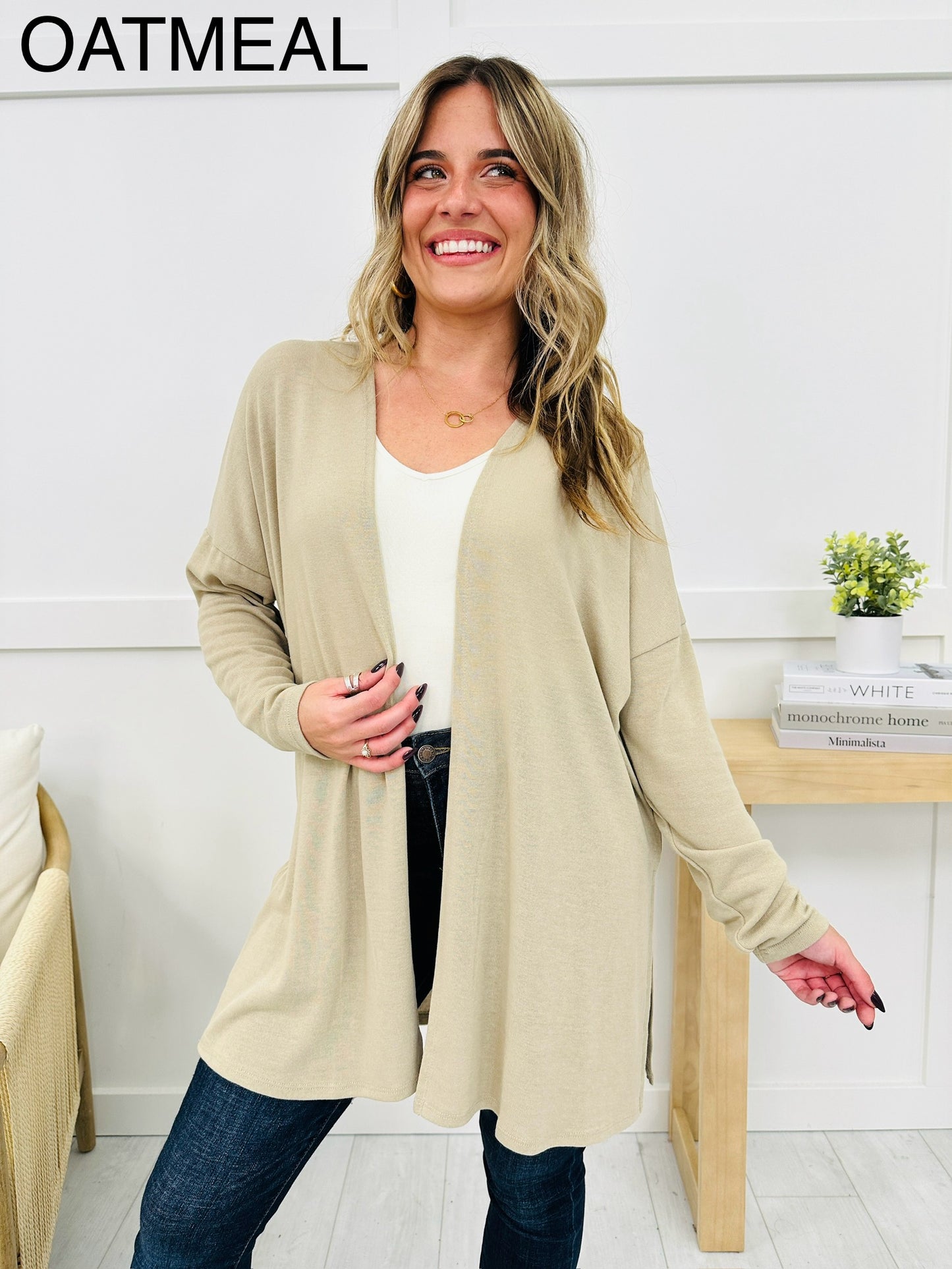 REG/CURVY The Comfiest Cardigan--Multiple Colors