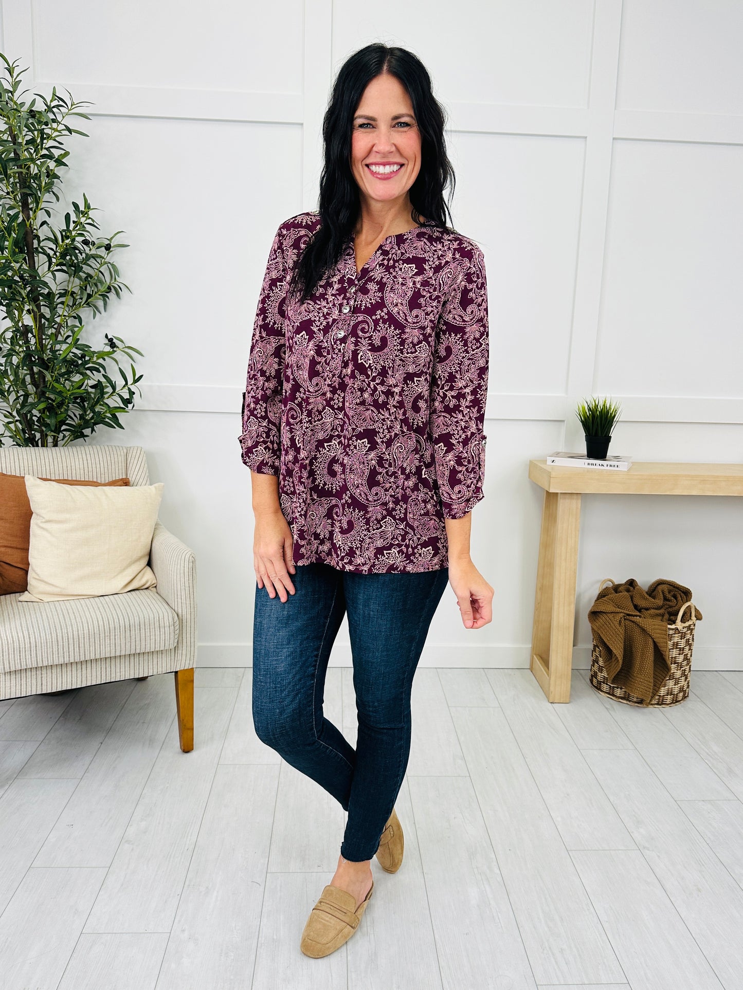 Lost In The Print Top