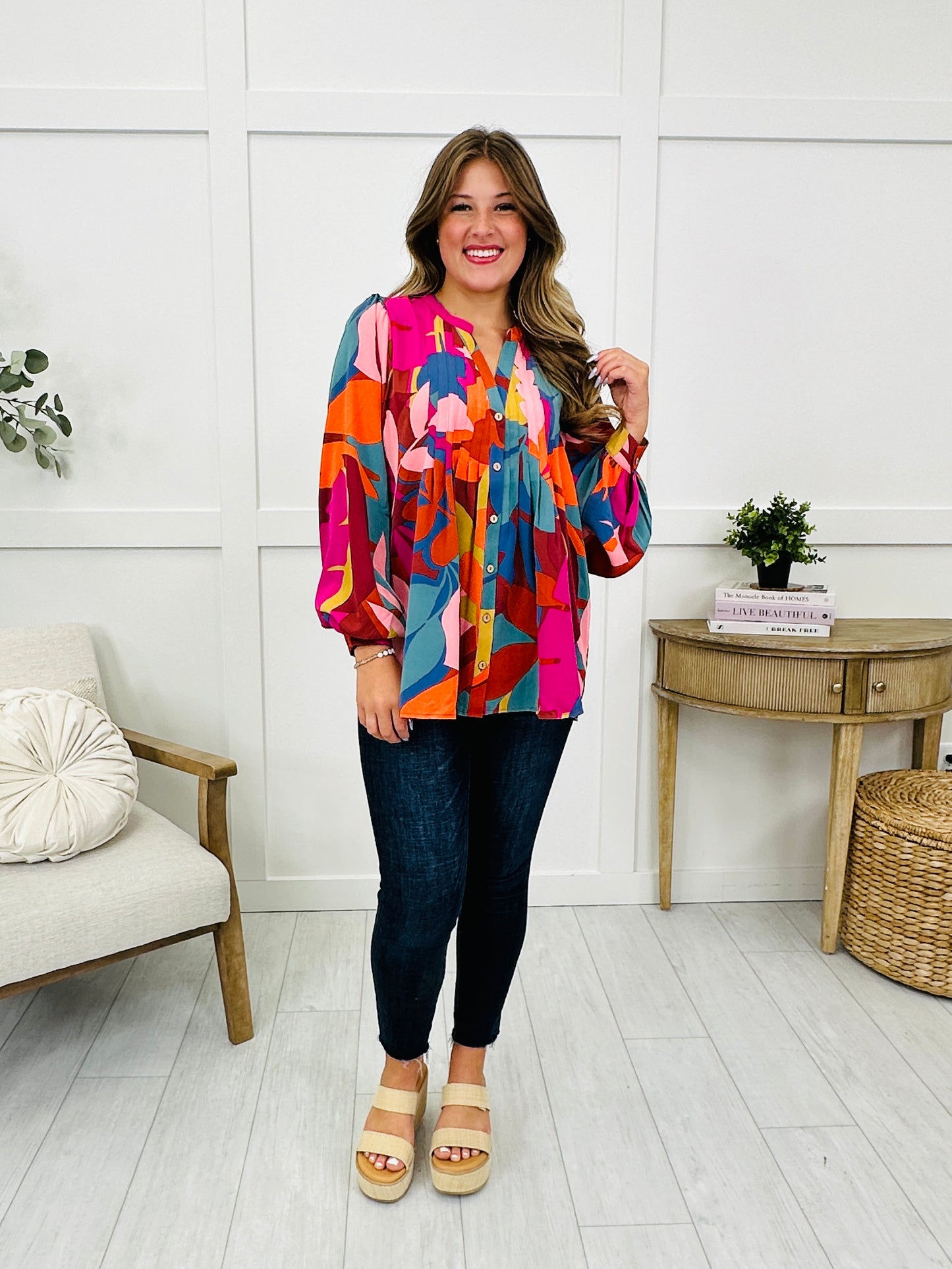 Painted Paradise Top