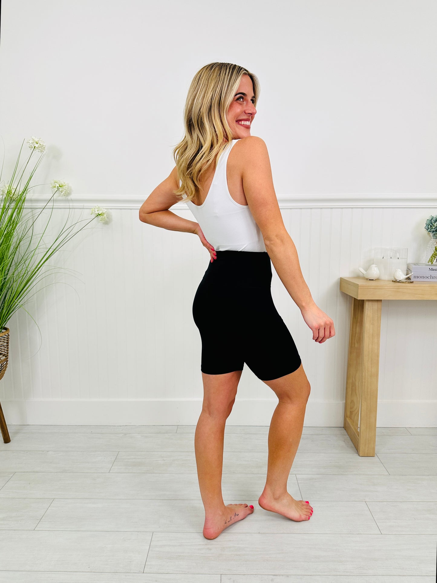 MOCO Exclusive Black Biker Shorts