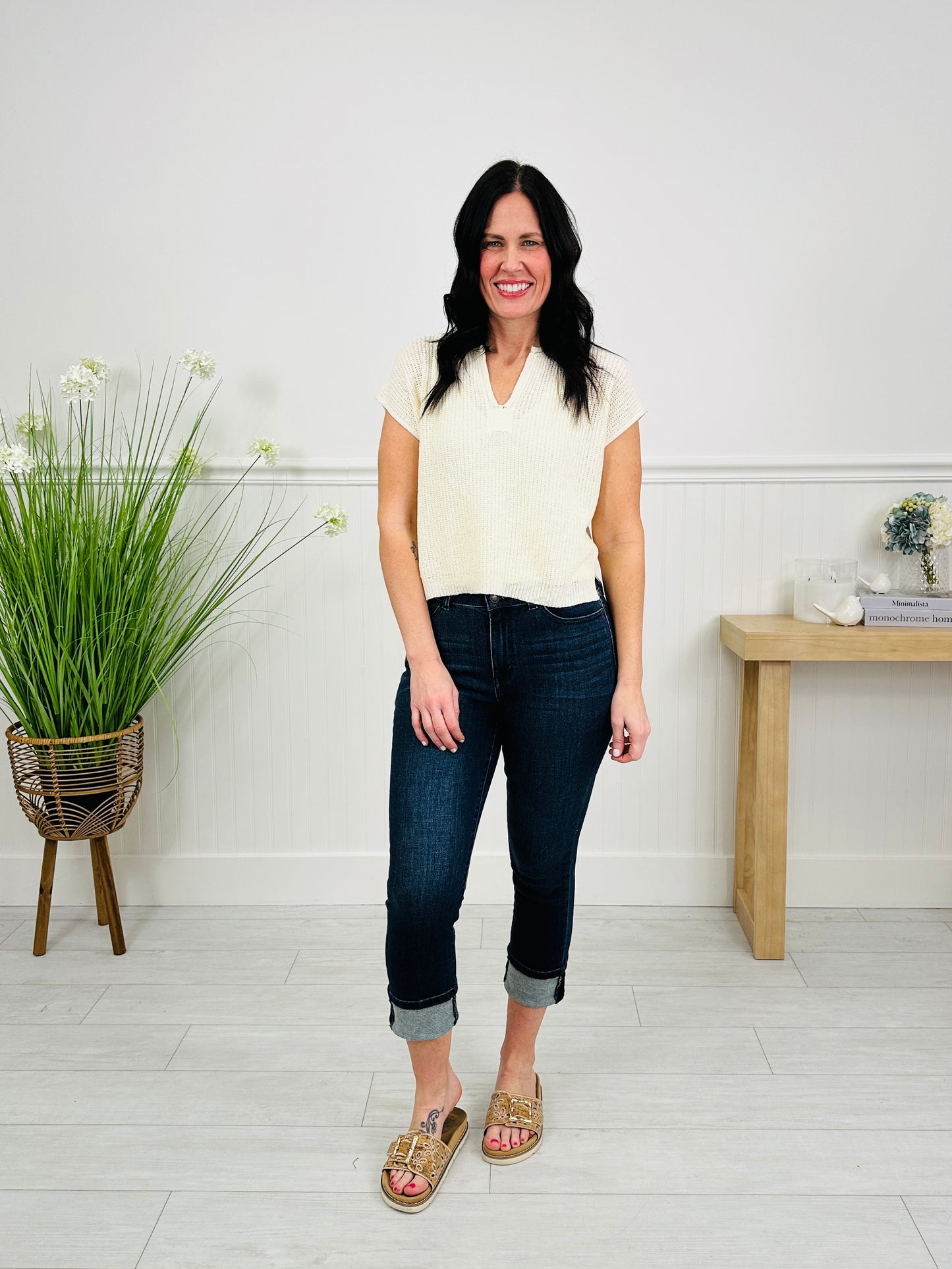 Judy Blue Double Take Capris