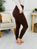 Sculpted Comfort Leggings in Brown