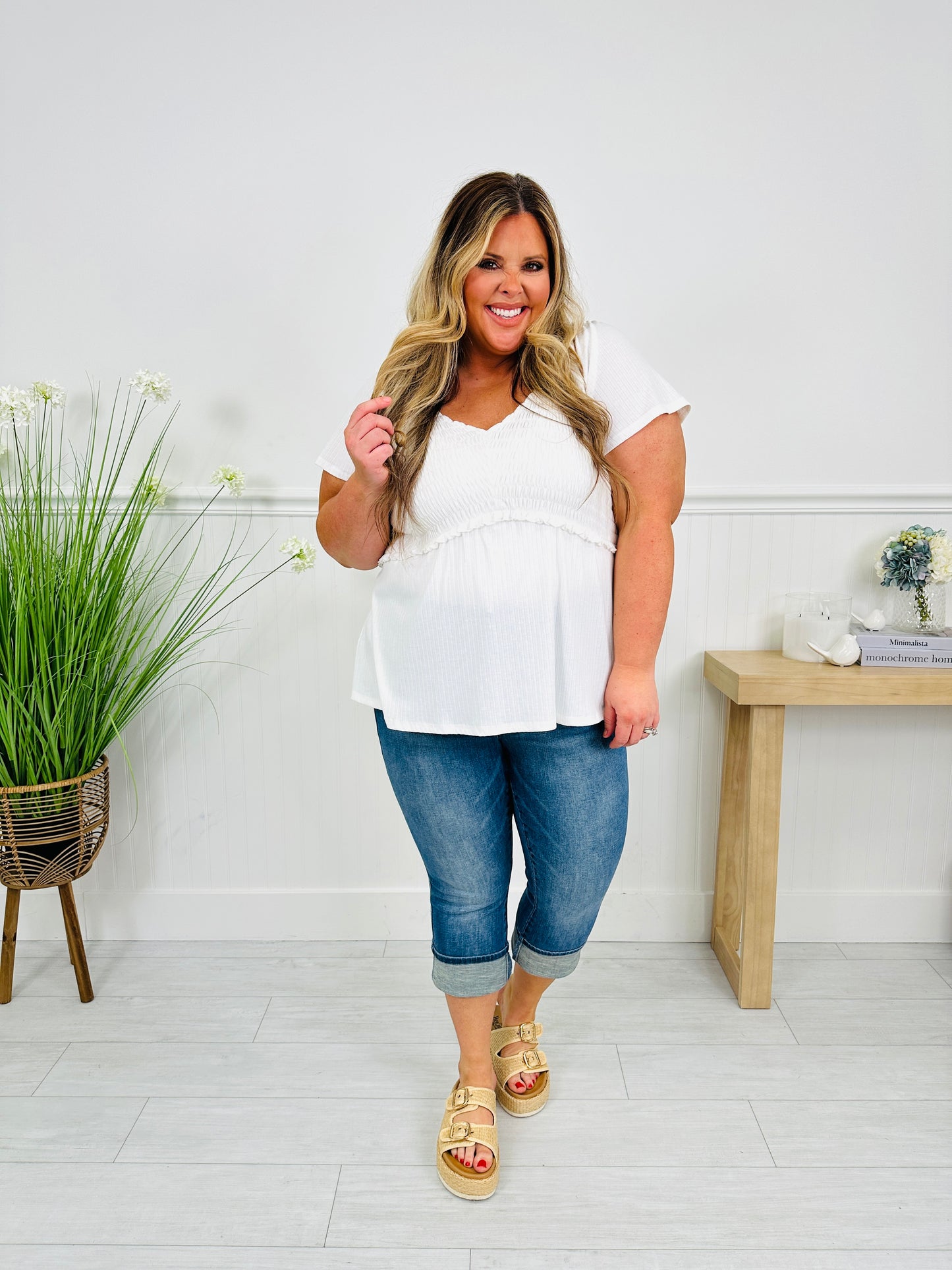 Judy Blue Glow Up Tummy Control and Butt Lifting Capris