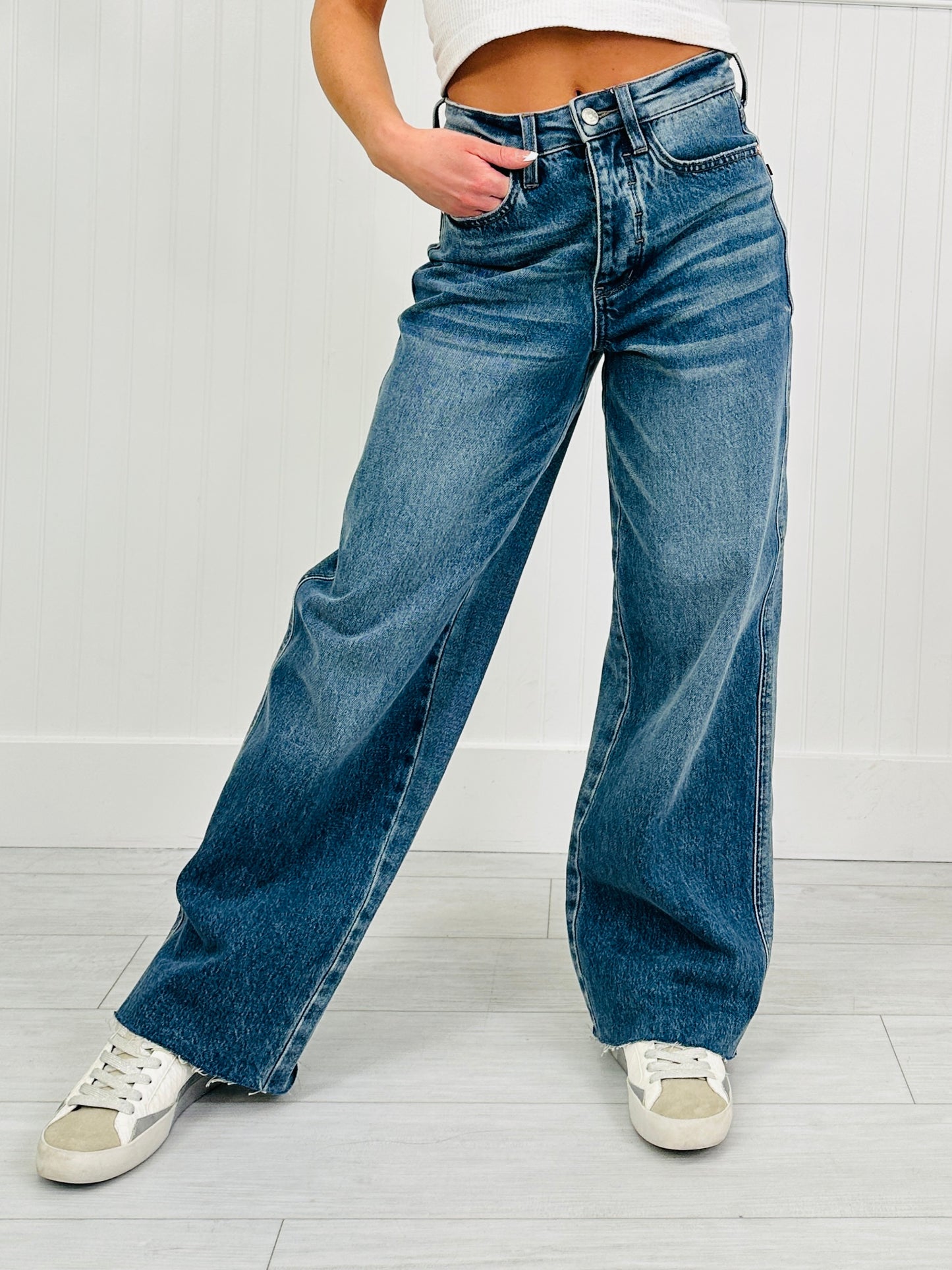 Judy Blue Chill Vibes Baggy Jeans