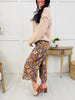 Easy Roamer Pants In Mocha Bloom Flower