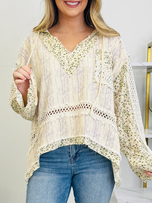 Charmed By Flowers Top