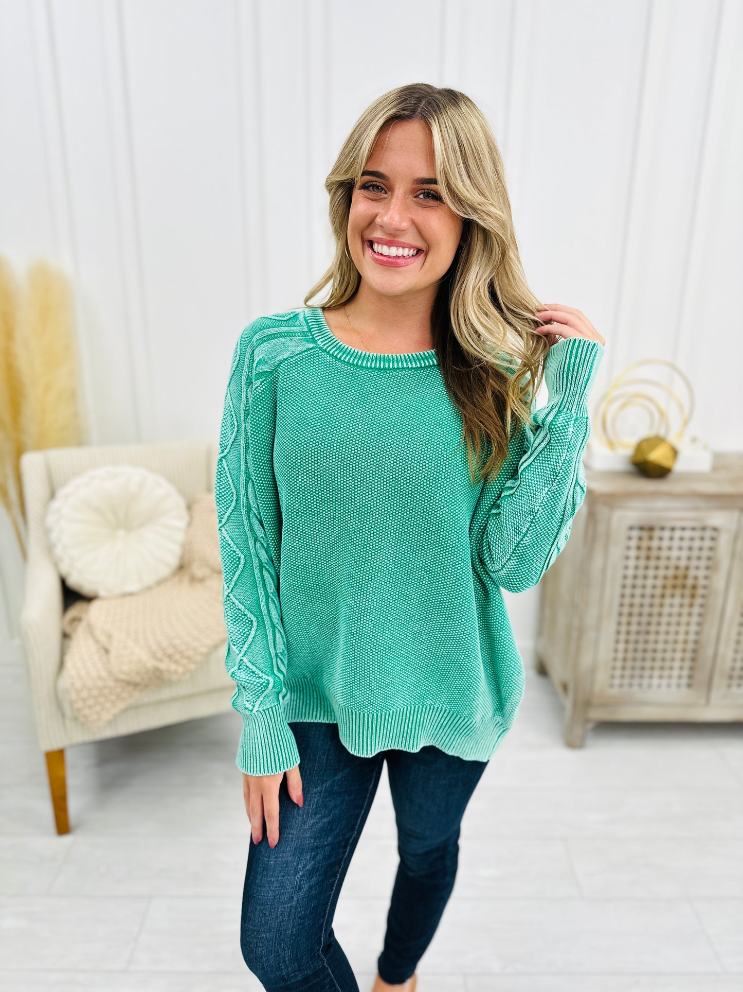 DOORBUSTER! Resisting My Charms Sweater- Multiple Colors!