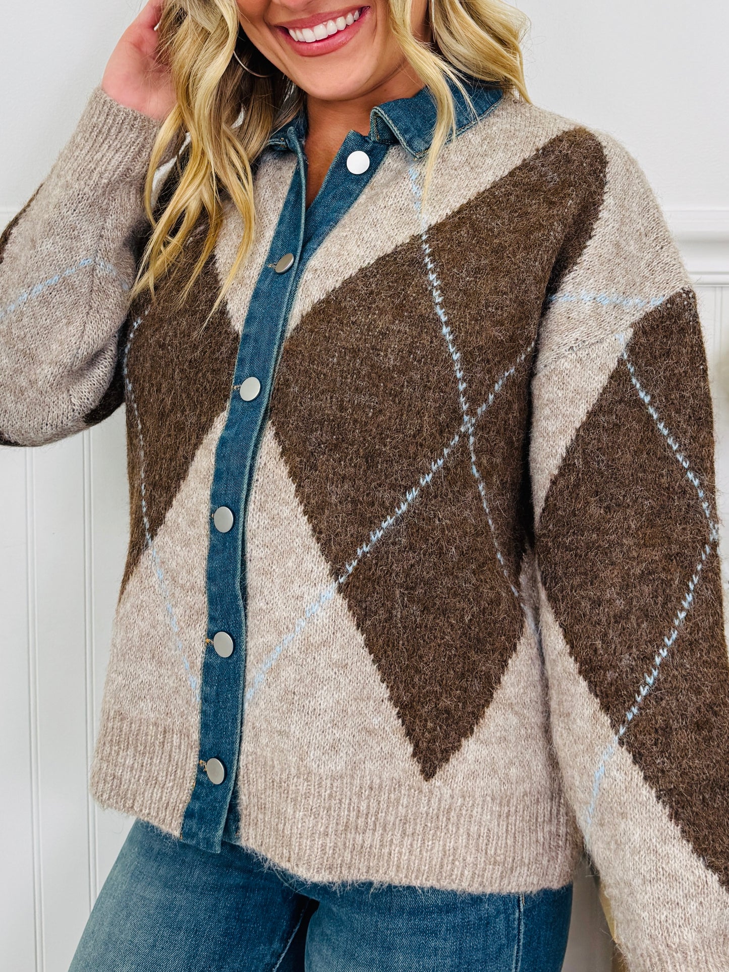 Argyle In Style Sweater