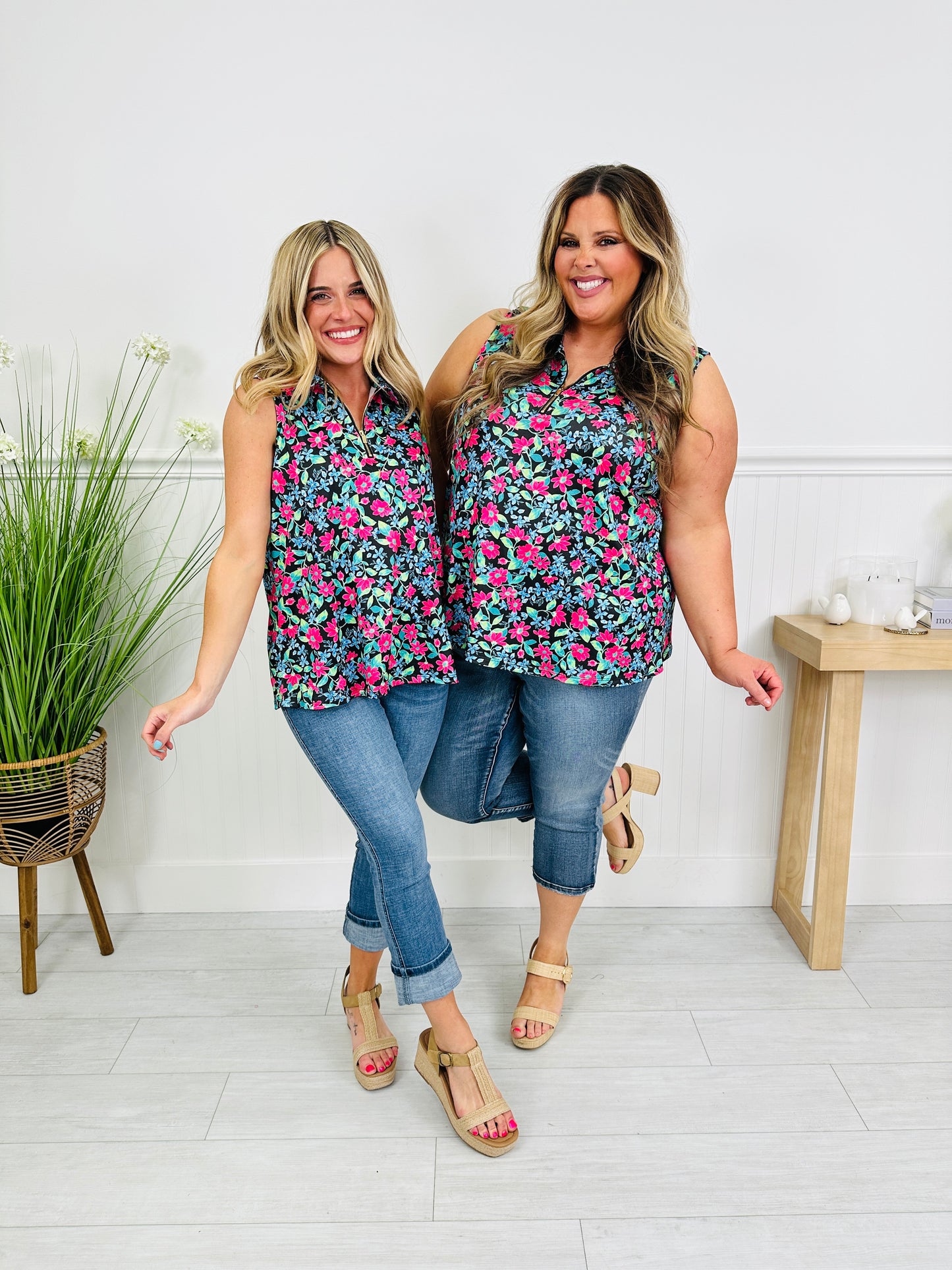 Heatwave Haven Tank Top in Key West Print