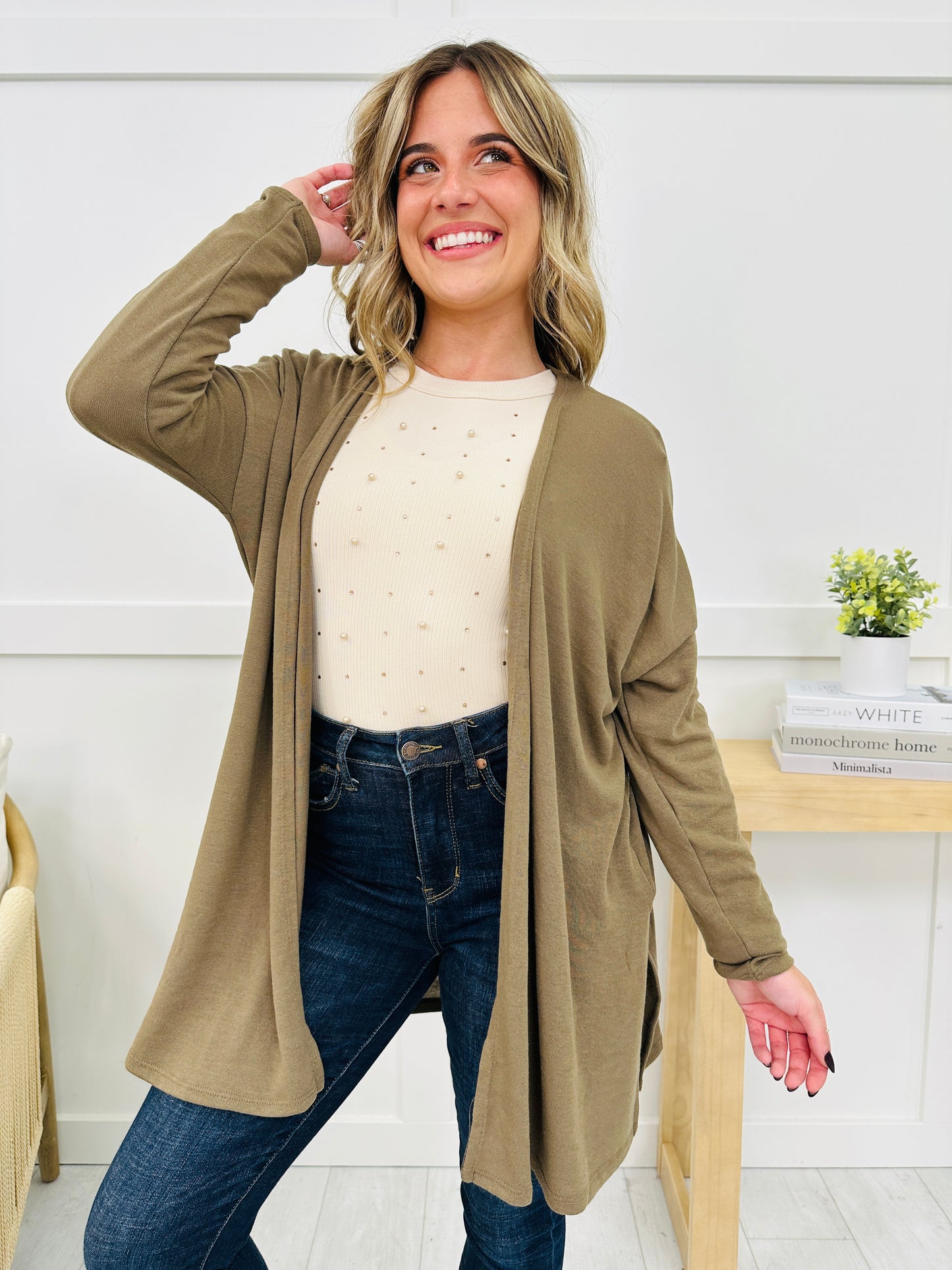 REG/CURVY The Comfiest Cardigan--Multiple Colors