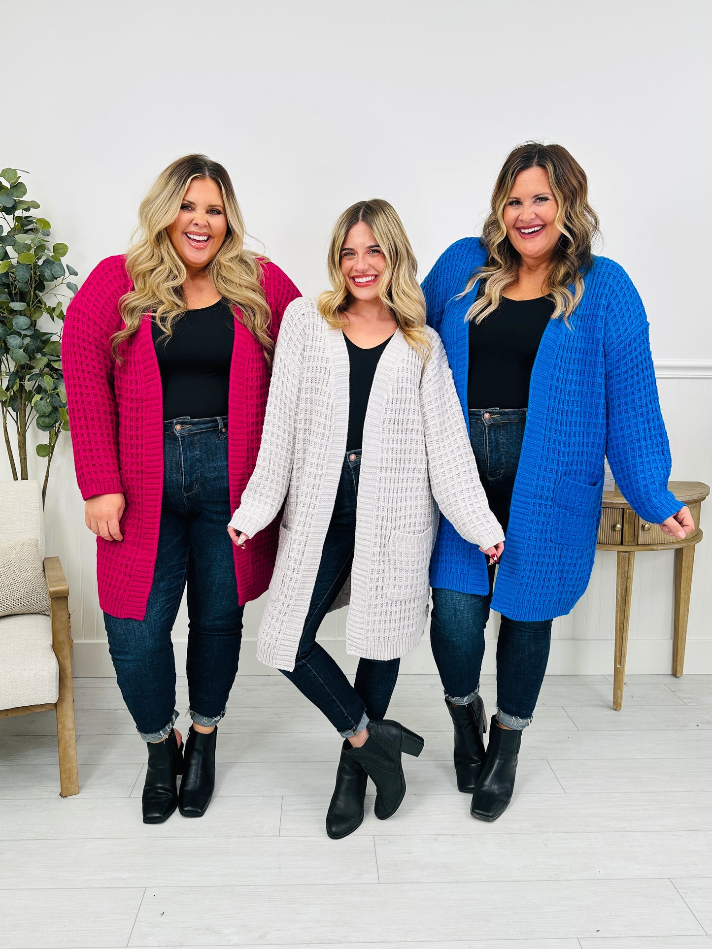 Frosted Charm Cardigan in Multiple Colors