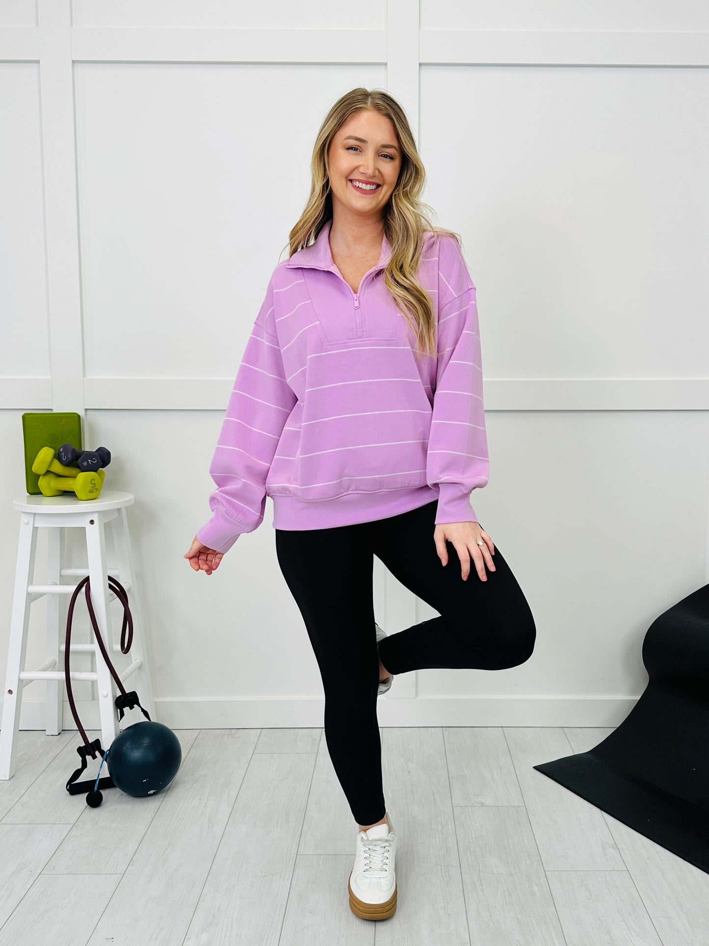 Aligned Intent Half Zip In Multiple Colors